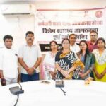 साकेत भवन में कर्मचारी राज्य बीमा औषधालय ने लगाया विशेष स्वास्थ्य जागरूकता व जांच शिविर