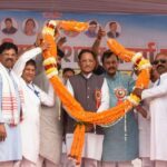 मुख्यमंत्री विष्णु देव साय ने सामूहिक विवाह में नवविवाहितों को आशीर्वाद दिया, सामूहिक उत्सव ने सामाजिक एकता को प्रगाढ़ किया!