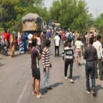 रायगढ़ में ट्रेलर की टक्कर से स्कूटी सवार महिला की मौत, आक्रोशित ग्रामीणों ने किया चक्काजाम