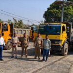 प्रदेश में अवैध उत्खनन के खिलाफ अभियान तेज: बलरामपुर में 4 टीपर पकड़े गए