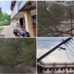 भिलाई-दुर्ग में तेज अंधड़ और बारिश ने मचाई तबाही, बिजली पोल और पेड़ गिरने से जनजीवन प्रभावित