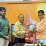 कुशाभाऊ ठाकरे पत्रकारिता विश्वविद्यालय: कुलपति प्रो. मनोज दयाल ने उच्च शिक्षा मंत्री से की महत्वपूर्ण बैठक