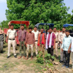 बलरामपुर में रेत माफियाओं पर बड़ा प्रहार: प्रशासन की ताबड़तोड़ कार्रवाई, 6 वाहन जब्त, मचा हड़कंप