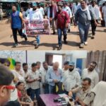 पत्रकार सुरक्षा कानून लागू करने सीपीएम ने सौंपा ज्ञापन, धरसींवा थाने तक किया पैदल मार्च।
