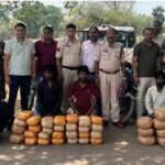 36 लाख का गांजा बरामद: प्लास्टिक टबों में बनाया सीक्रेट चैंबर, तस्करी की कोशिश नाकाम