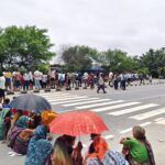 NH – 53 पर चक्का जाम : सैकड़ों वाहनों का आवागमन हुआ ठप..
