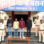 कट्टा-कारतूस के साथ मध्यप्रदेश और उत्तरप्रदेश के 04 आरोपी गिरफ्तार