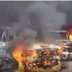 पटना में दर्दनाक हादसे के बाद बवाल: बस से कुचलकर बच्चे की मौत, गुस्साई भीड़ ने फूंकी बस और पुलिस की 3 गाड़ियां